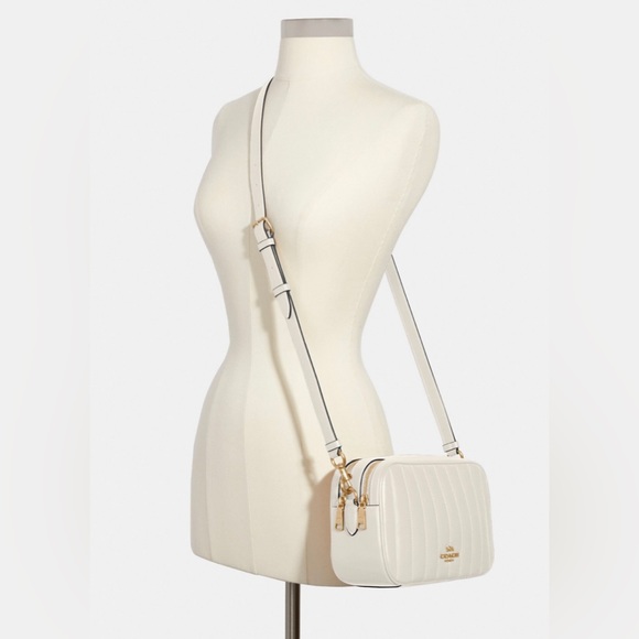 SOLD NWT COACH Linear Quilted Jes Crossbody - Picture 10 of 10